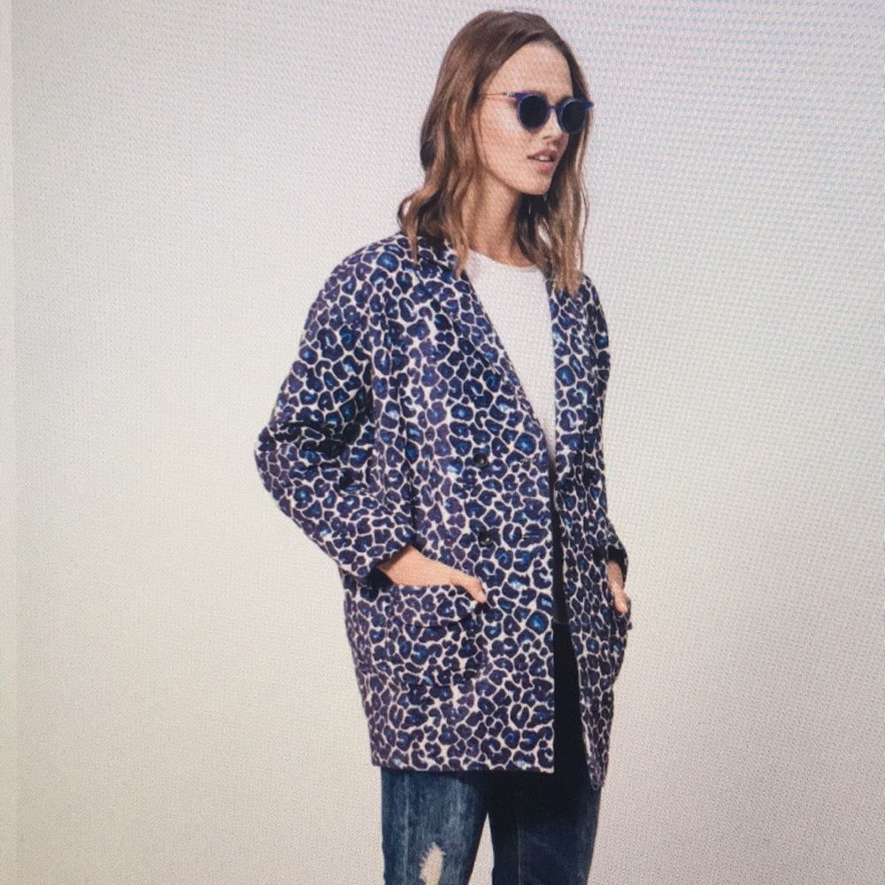 Lou Lou leopard print jacket